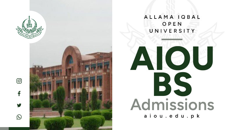 AIOU BS Admission 2024 Last Date to Apply April 15th 2024